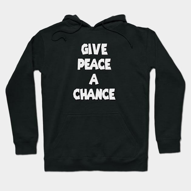 Peace is a human right Hoodie by PlanetMonkey